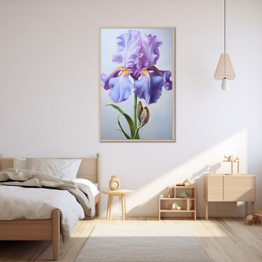 Painting of Iris Flower